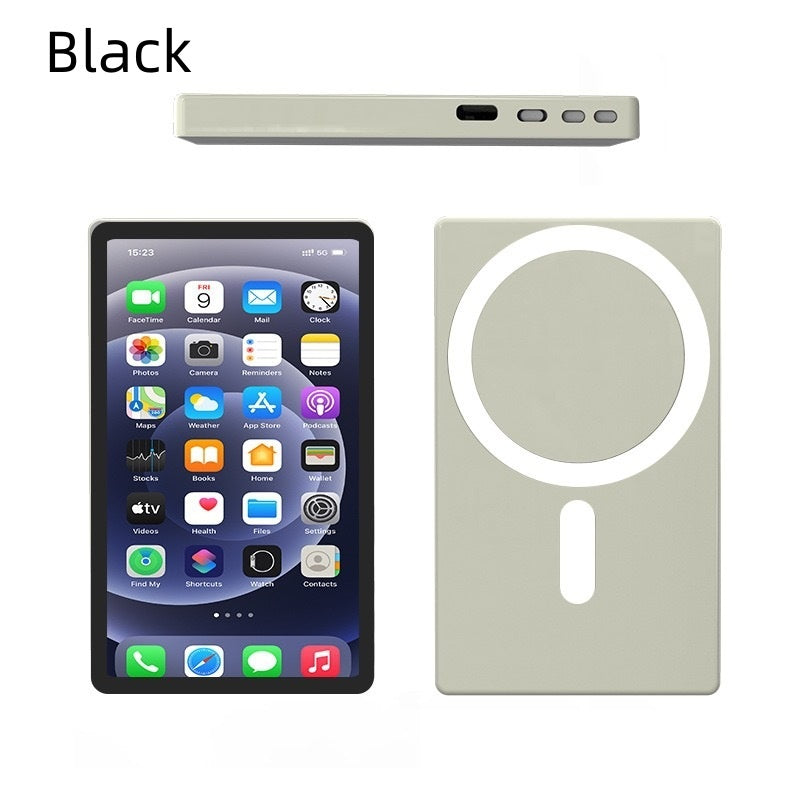 Pantalla trasera para selfies