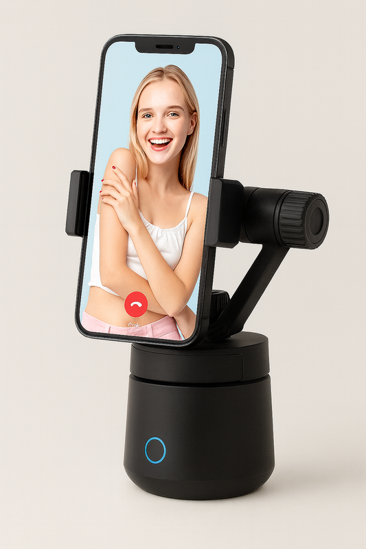 Dispositivo de grabación con reconocimiento y seguimiento facial
