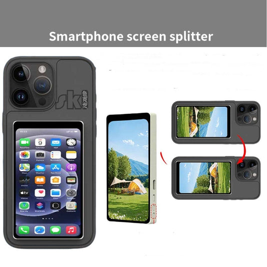 Pantalla trasera para selfies