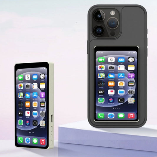 Pantalla trasera para selfies